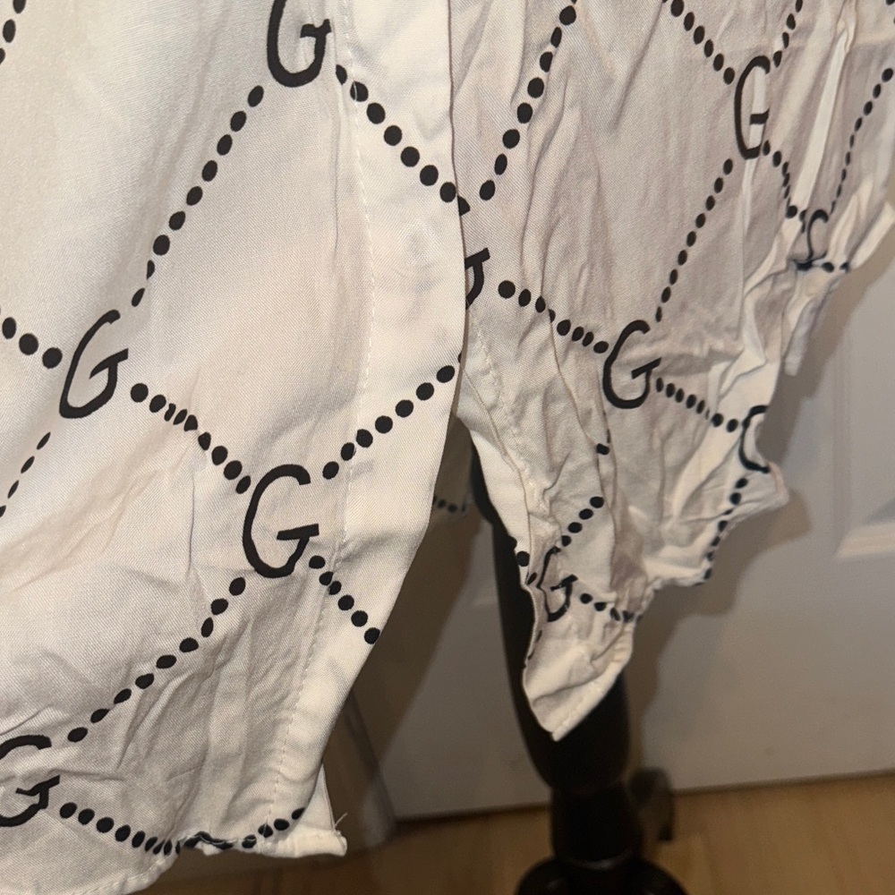 Long Sleeve blouse with Black Logo Design - Picture 15 of 16
